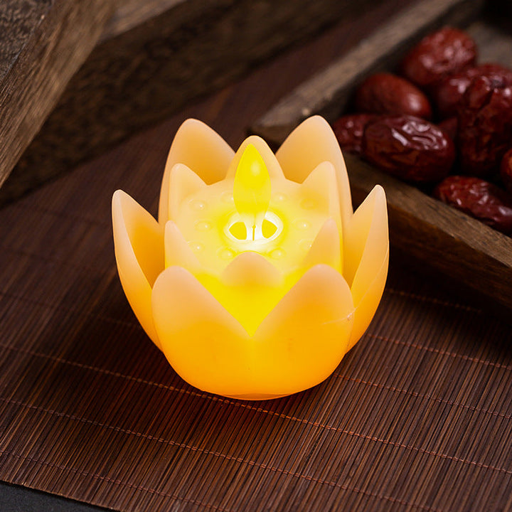 LED Lotus Candle