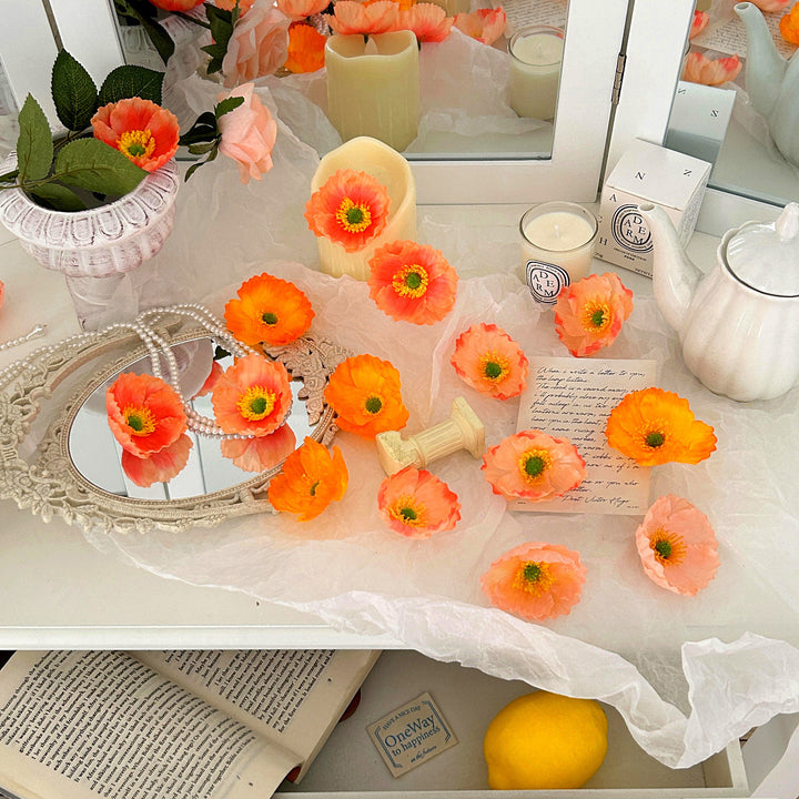 Elegant Artificial Flower with Intricate Center Detail