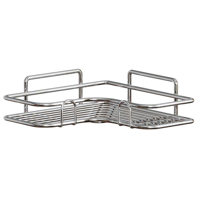 Wall-Mounted Corner Rustproof Bathroom Shelf Organizer
