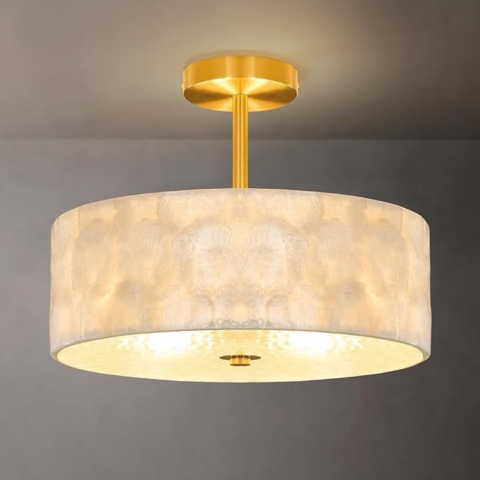 Modern Drum Ceiling Light