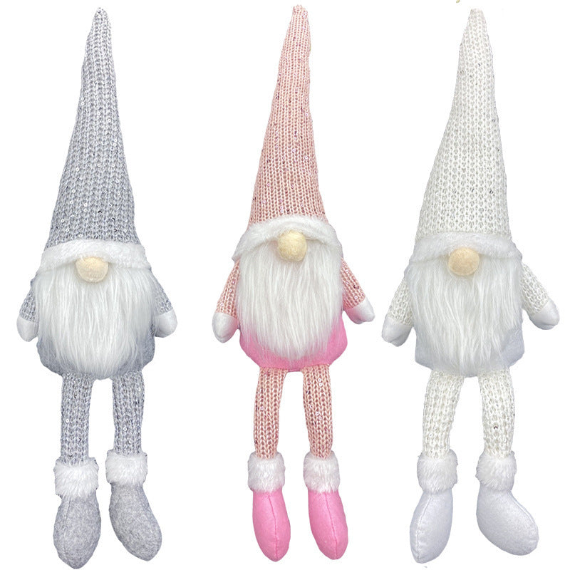 Cute Christmas Gnome Decoration Figure