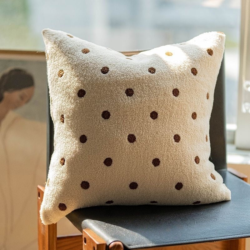 Decorative Dog Print Throw Pillow
