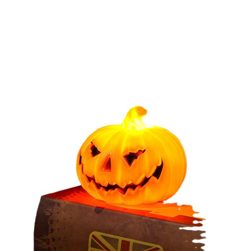 Decorative Halloween light with pumpkin motif