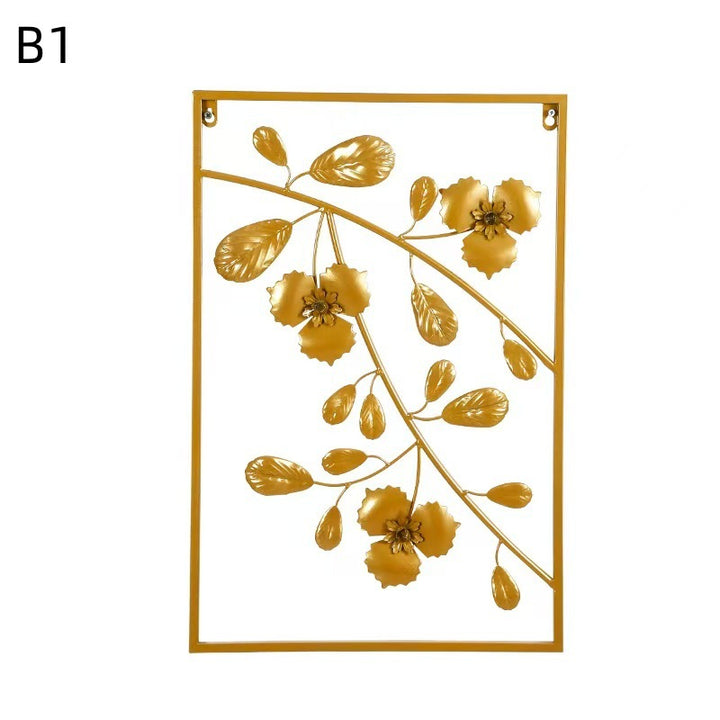 Floral Metal Wall Artwork