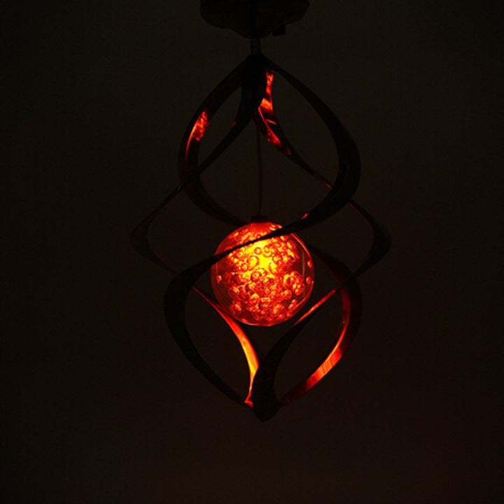 Solar-powered Motion Detector Wall Light