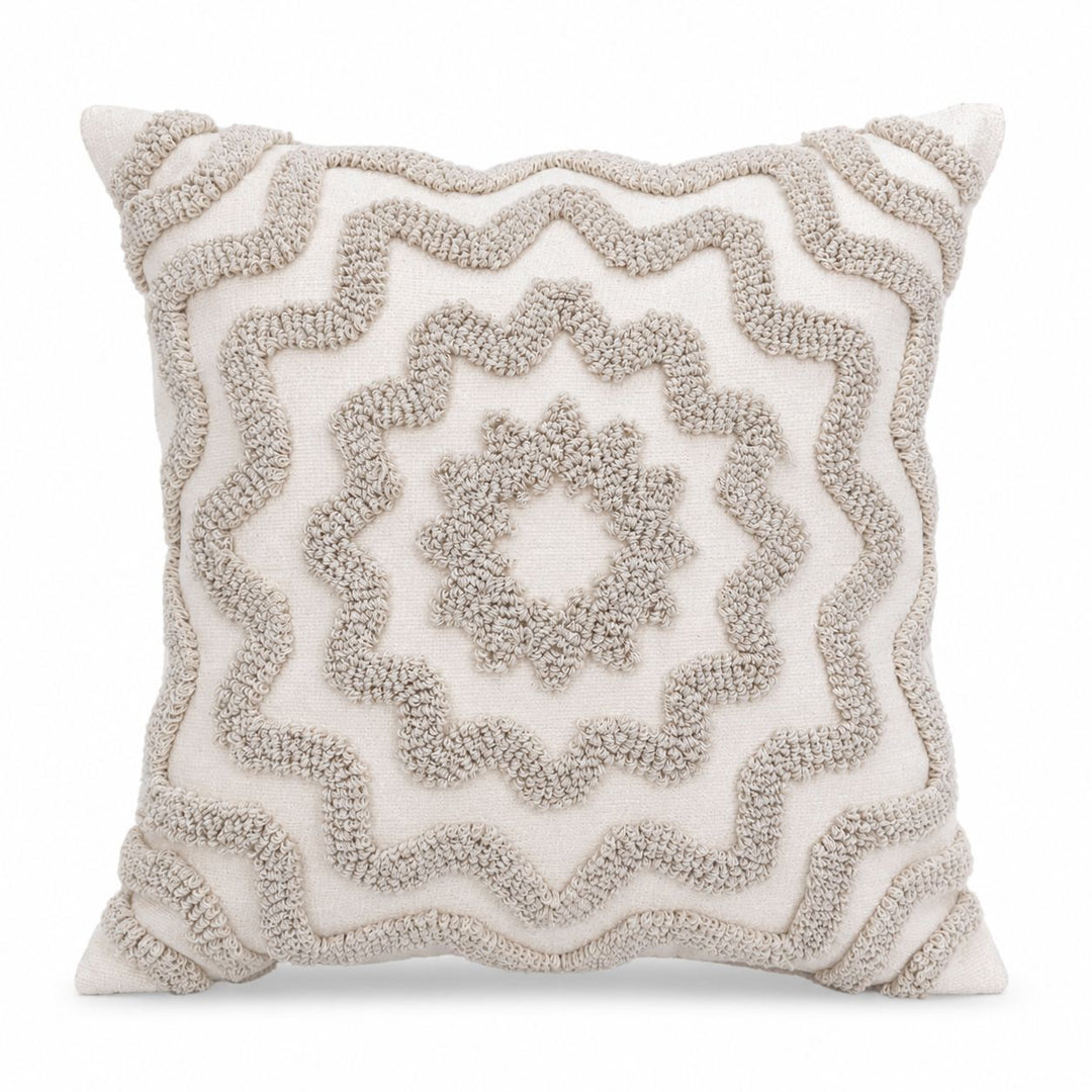 Decorative Textured Throw Pillow for Bedroom Decor