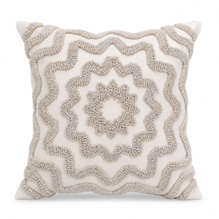 Decorative Textured Throw Pillow for Bedroom Decor