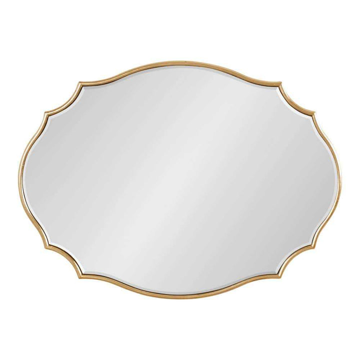 Decorative Wall Mirror With Wavy Edge