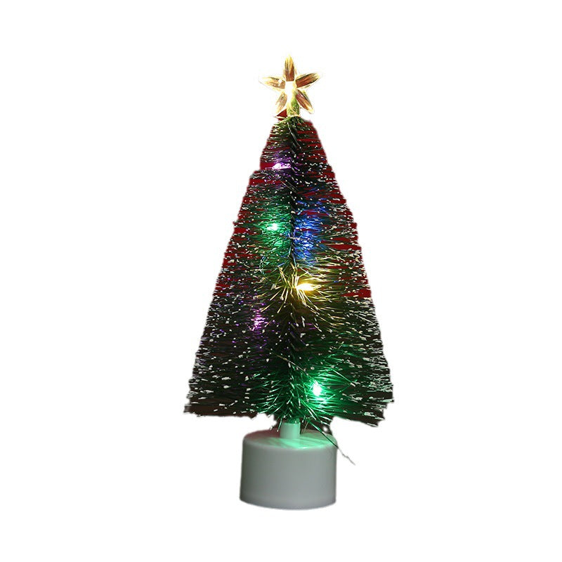 Decorative Christmas tree with lights