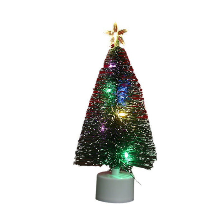 Decorative Christmas tree with lights