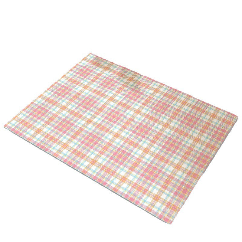 Checkered Kitchen Mat