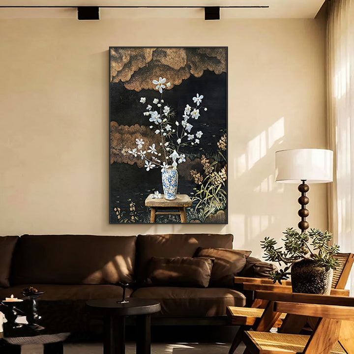 Decorative Framed Floral Artwork 1790073430
