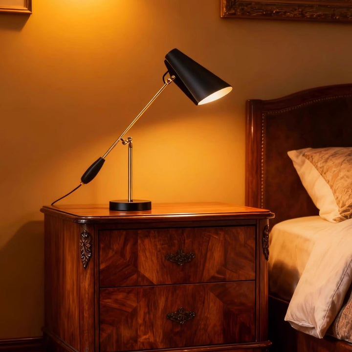 Adjustable desk task lamp