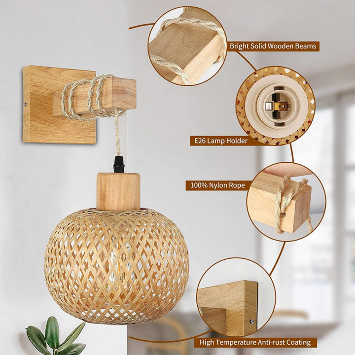 Bamboo Pendant Light