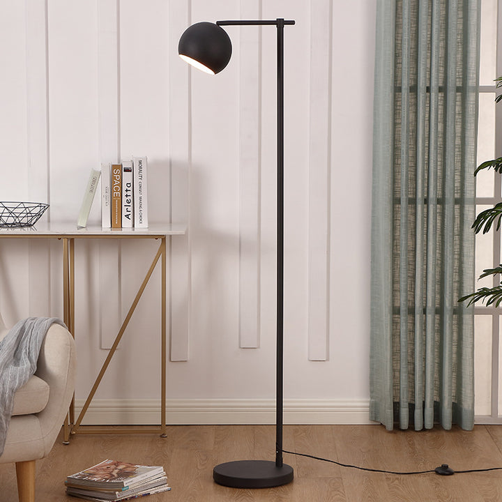 Modern adjustable reading lamp for the floor