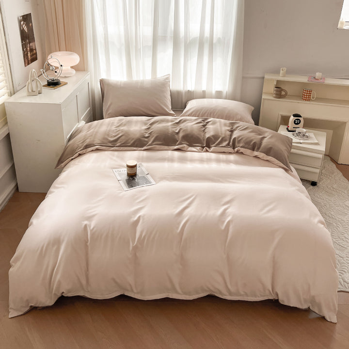 Lightweight Breathable Cotton Duvet Cover Set