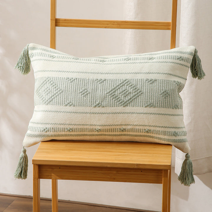 Decorative Geometric Pattern Cushion