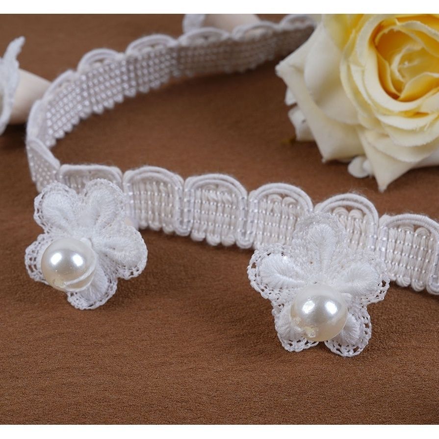 Elegant and Playful Lace Trim