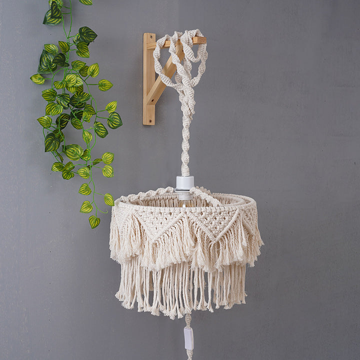 Macramé Pendant Light Shade