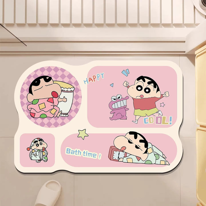 Cartoon Character Bathroom Mat