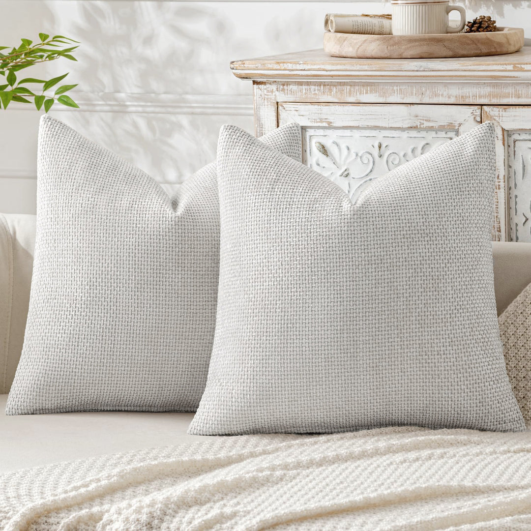 Textured Chunky Weave Decorative Cushion