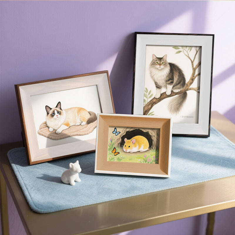 Whimsical Animal Illustration Frames