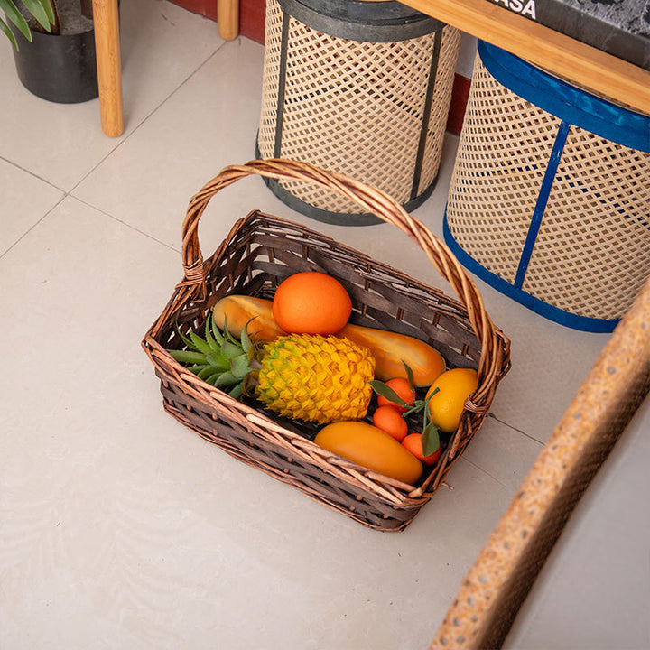 Handcrafted Decorative Woven Storage Basket