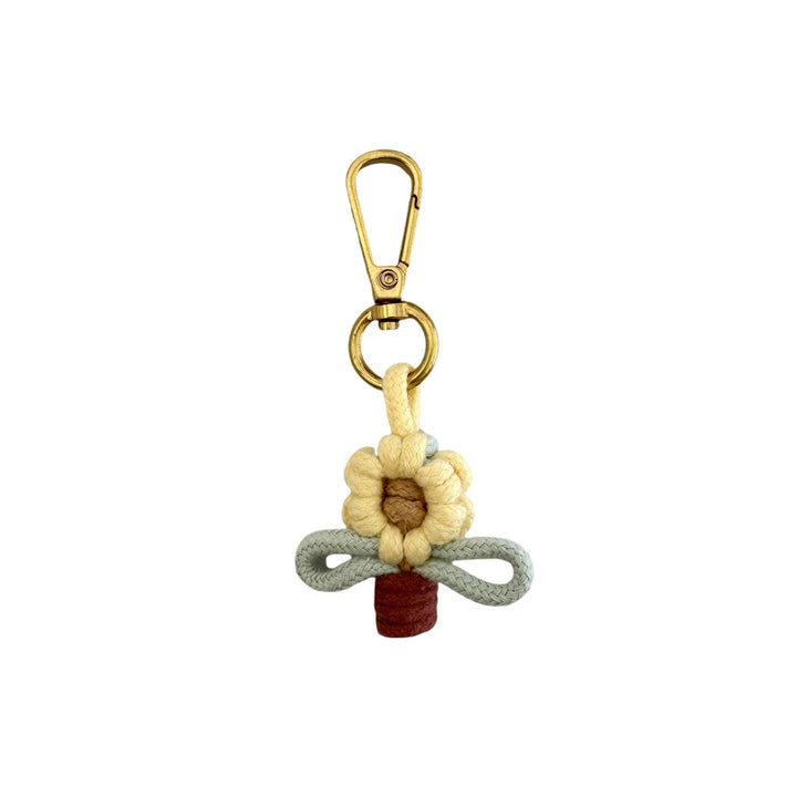Decorative Floral Keychain