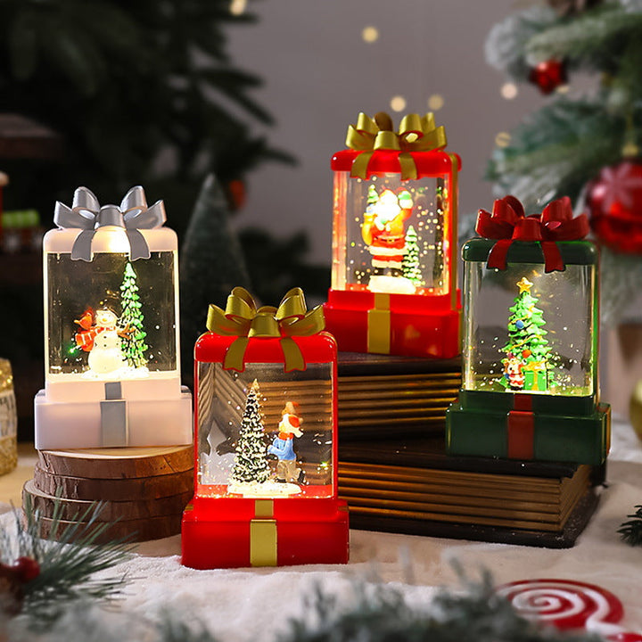 Musical snow globe Christmas decoration