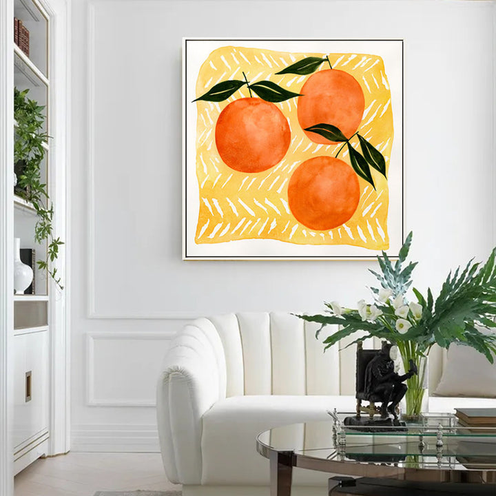 Decorative Citrus Fruit Wall Art