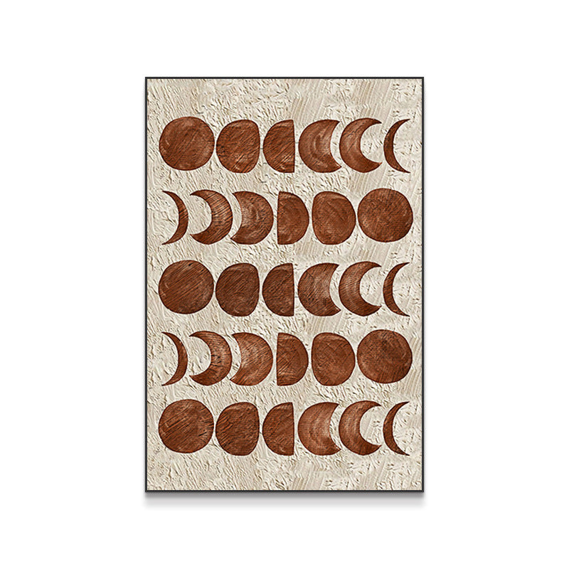 Bohemian Lunar Phase Wall Art
