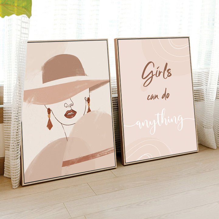 Abstract Line Art Frame