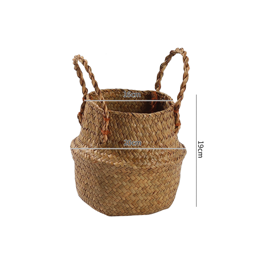 Handcrafted Woven Storage Bucket