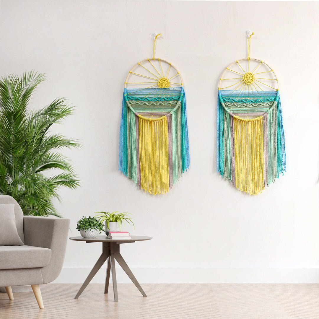 Macrame Wall Decoration with Elegant Appeal