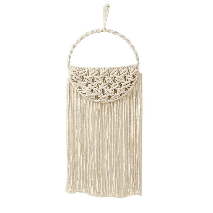Macramé Wall Hanging Decor with Fringe Details