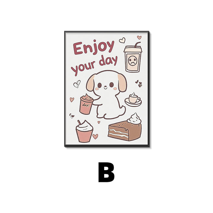 Dog-Themed Framed Wall Art