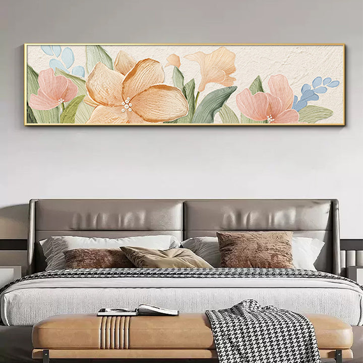 Floral-Inspired Horizontal Framed Wall Art