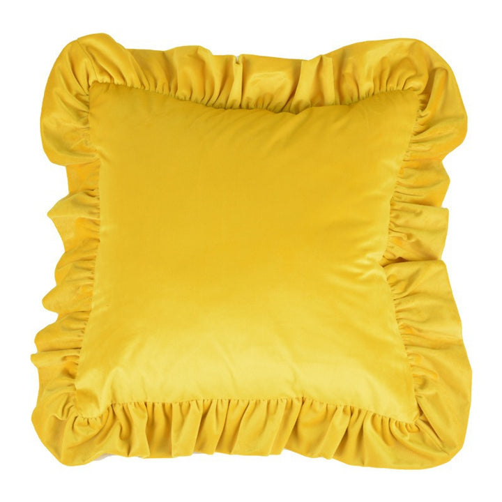 Ruffled Decorative Throw Pillow