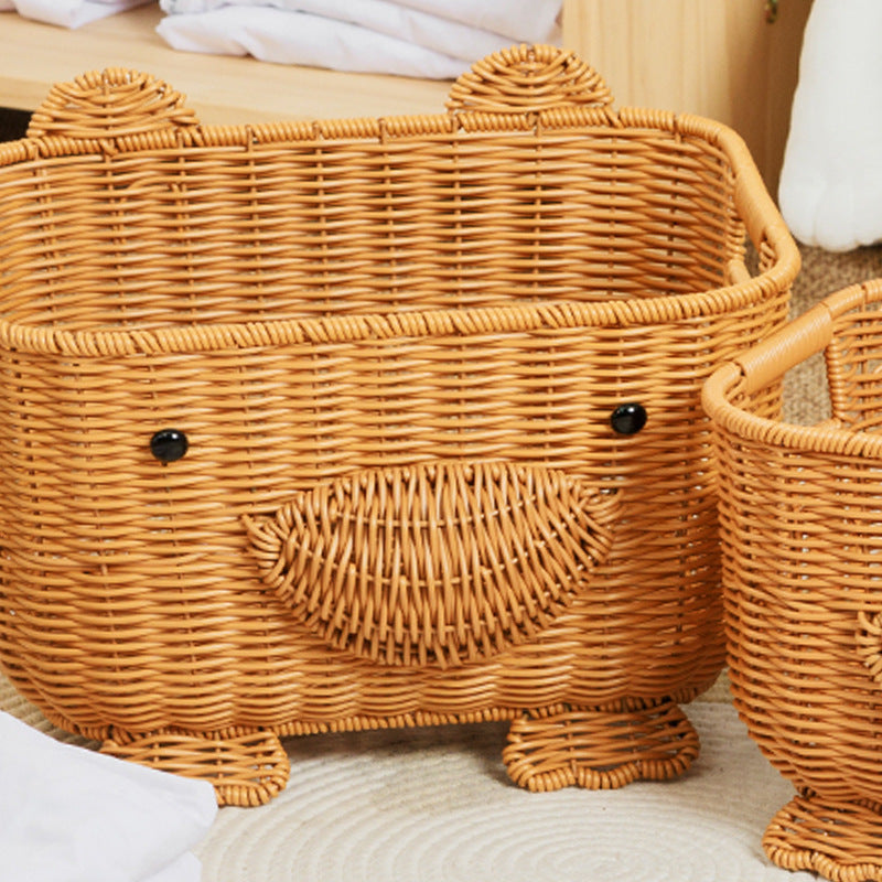 Decorative Animal-Themed Storage Basket