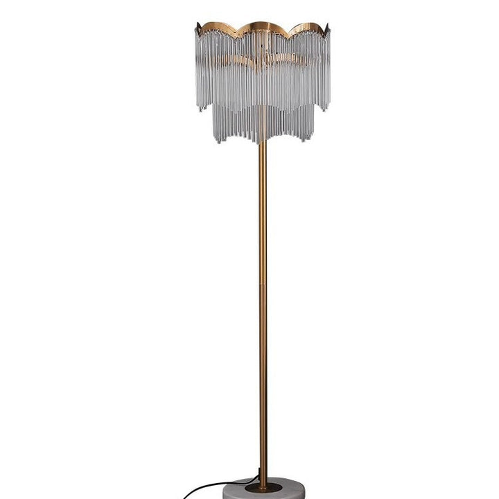 Modern Crystal Glass Floor Lamp