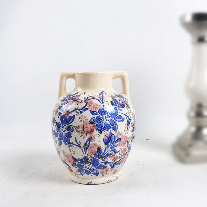 Floral Ceramic Flower Pot