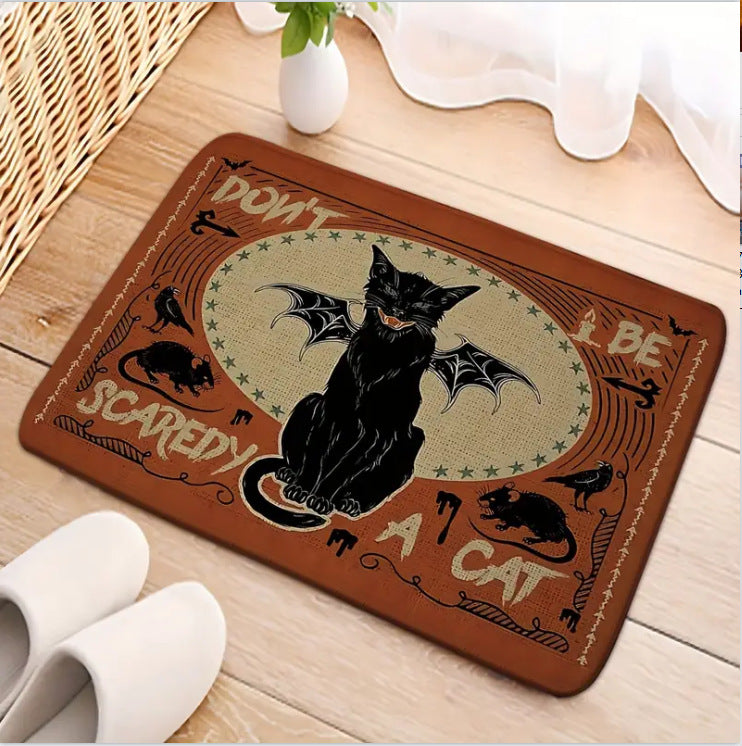 Whimsical Cartoon Entrance Mat