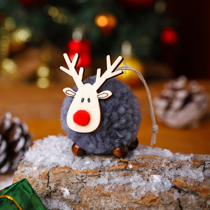 Festive Reindeer Decoration Figure