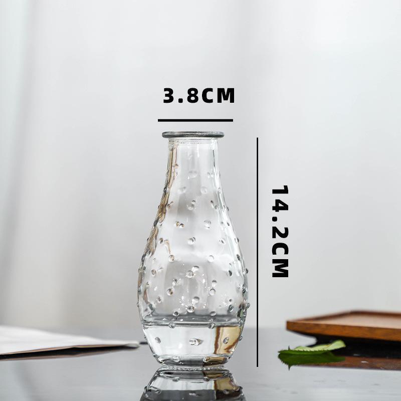 Premium Textured Glass Beverage Container