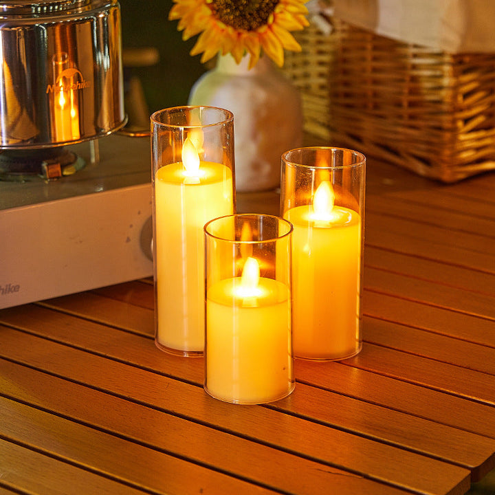LED Wax Candle in Modern Design
