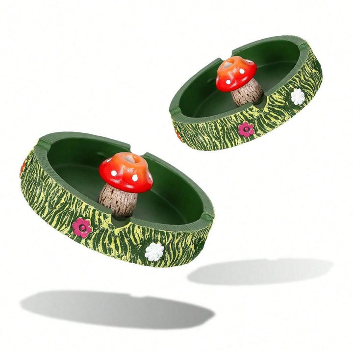 Whimsical Mushroom-Shaped Decorative Ashtray