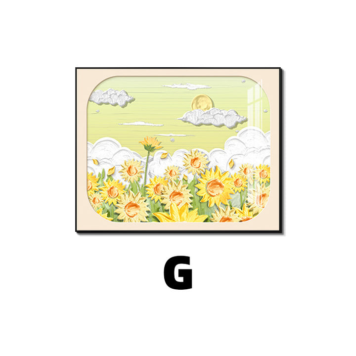 Floral Landscape Canvas Art