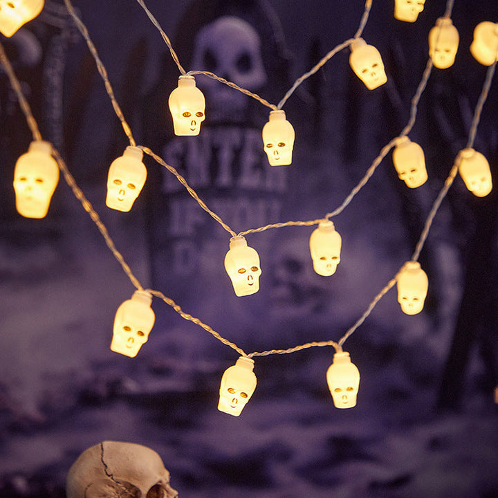 Playful LED Spooky String Lights