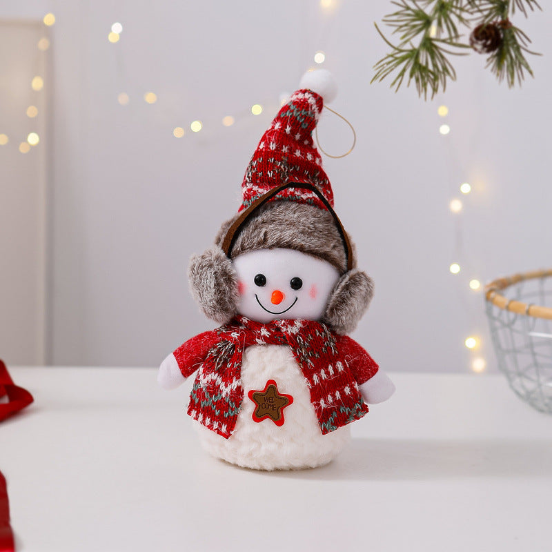 Decorative Snowman Figure