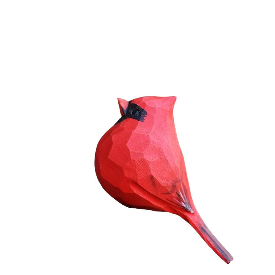 Wooden Bird Figurines